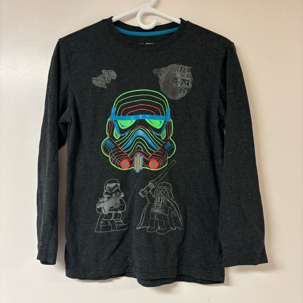Lego Star Wars gray long sleeve youth XL
